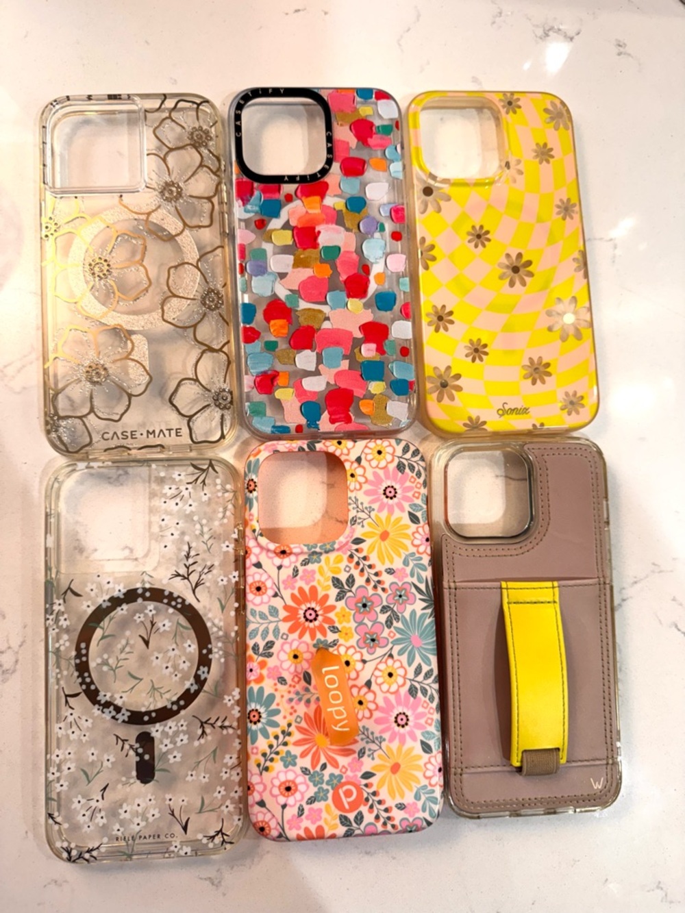CASE•MATE & CASETIFY, etc Assorted Floral and Patterned iPhone 15 PRO MAX Cases